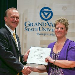 Julie Scholten, Graduate Dean's Citation for Excellence, 2012